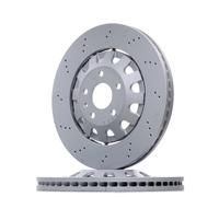 2x ZIMMERMANN 100.3367.70 Formula Z Coat Z Disco de freno Delantero 370mm