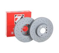 2x ZIMMERMANN 150.3447.52 Sport Coat Z Disco de freno Delantero 332mm