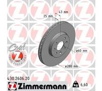 ZIMMERMANN Disco de freno