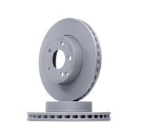 2x ZIMMERMANN Coat Z Disco de freno Delantero adecuado para MERCEDES-BENZ 295mm