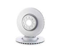 2x ZIMMERMANN Coat Z Disco de freno Delantero para VW GOLF VI (5K1) TOURAN (1T3)