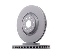 2x ZIMMERMANN Disco de freno Delantero Ø340mm Altura: 50mm Espesor: 30mm Cantidad de Taladros: 1/5 Corona de Agujeros - Ø: 112mm ventilación interna 600.3243.20 Compatible con VW CC B7 358