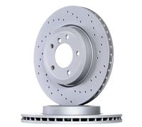 2x ZIMMERMANN Sport Coat Z Disco de freno Delantero para BMW 3 Sedán (E46) 325mm