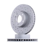 2x ZIMMERMANN Sport Coat Z Disco de freno Delantero para BMW 5 Sedán (E39) 324mm