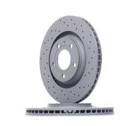 2x ZIMMERMANN Sport Coat Z Disco de freno Trasero para AUDI A4 B7 Avant (8ED)