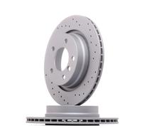 2x ZIMMERMANN Sport Coat Z Disco de freno Trasero para BMW 3 Sedán (E46) 294mm