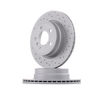 2x ZIMMERMANN Sport Coat Z Disco de freno Trasero para BMW X5 (E70) 320mm