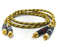2x1,0 Meter Cable Cinch Profesional Para Revox B225 B226 Neutrik SOMMER CABLE