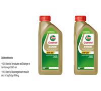 2x1 Litro Castrol EDGE TITANIUM FST 5W-30 LL Aceite Motor Aceite De Motor