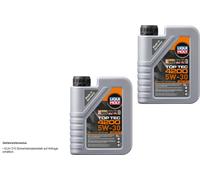 2x1 Litro Original Liqui Moly 3706 Top Tec 4200 5W-30 Aceite Motor