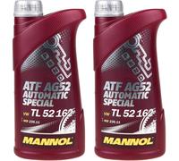2x1 Litro Original MANNOL Aceite Mecanismo Automático Atf AG52 Special
