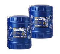 2x10 Litros MANNOL Universal 15W-40 ACEITE MOTOR API SN/CH-4 ACEA A3/B4
