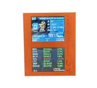 2X1060KH/S Nerdminer S+ Dual Screens Solo Miner BTC ETH Price Display/Mining/ Win 3.125 BTC Crypto Bitcoin Miner