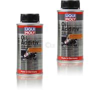 2x125 ML Original Liqui Moly Oil Aditivo Desgaste Lata Chapa Lata 1011