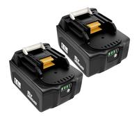 2x18V 6000mAh batería de repuesto para Makita BL1850 BL1815 BL1815N BL1820 BL1820B BL1830 BL1830B BL1835 BL1840 BL1840B BL1845 BL1850B BL1860 BL1860B LXT400