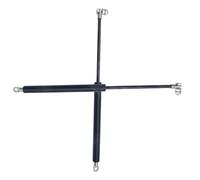 2x300/350/400/450/500/550/600mm 400N Resortes Gas Coche Soportes Elevación RV Amortiguador Almacenamiento Camper Ventana Trasera Muelle Apertura Del Capó(350mm)