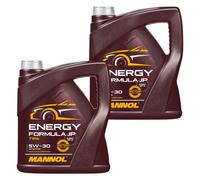 2x4 Litros MANNOL Energy Formula JP 5W-30 Aceite Motor API SN Plus ILSAC GF-5 GM