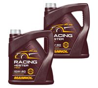 2x4 Litros MANNOL Racing+Ester 10W-60 ACEITE MOTOR API SN/CH-4 ACEA A3/B4
