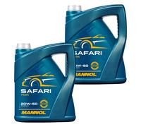 20 (4x5) Litro Mannol 20W-50 Safari Aceite para Api Sn /