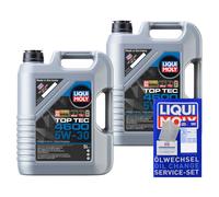 2x5 Litros Original Liqui Moly 3756 Top Tec 4600 5W-30 Aceite Motor
