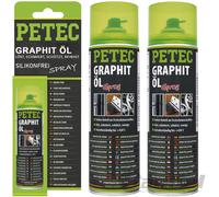 Petec 72250 Grafito Aceite Spray Lubricante 500ml Hasta 450°C de Fluencia