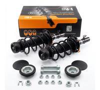 2x Completo Amortiguador Puntal Juego Delantero para Audi A1 1.4TFSI, 1.6TDI