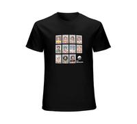 (2XL,male)2025 Men's Copa Black Moustache Dream Team Crew Neck Tee Mens T-shirt 100% Cotton BNWT Black