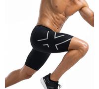 2XU MA3851b Pantalón Corto, Hombre, Gris, M
