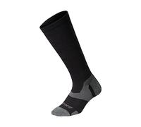 2XU UK 9336340666622 Calcetines, Hombre, Black/Titanium, S