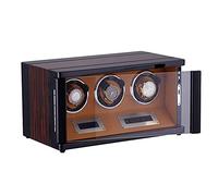 3+0 Automatic Watch Winder Self-Winding Watch Box Silent Motor Touch LCD Lock and Key Suitable For Men's and Ladies Watch
