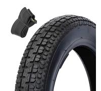3.00-12 Street Tire and Tube Set for Dirt Bike | 3.00 12 80/100-12 Tire with Inner Tube Set for Dirt Pit Bike | 52J 4 P.R. | Maximum Load 385 pounds(TIRA AND TUBE)