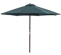 3.0M Sun Umbrella, Large Garden Parasol In Aluminium Sun Shade Lightweight Sturdy UV Protective for Beach/Pool/Patio/Outdoor Shelter Tent Ca