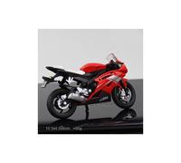 (3) 1:18 Ninja hx816 H2R Modelo de motocicleta de fundición a presión Juguete amortiguador funcional