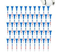 3-1/4 Inch Golf Tees - 50pcs Stars and Stripes, Patriotic Design | Durable Low Friction tee System, Stable Golf tee for Enhanced Play Performance Practice Accessories