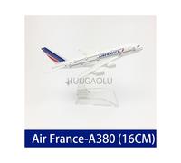 (3)1:400 Modelos de aviones Airbus Boeing 747 A380 Modelo de avión Modelo de aeronave Metal Aviones