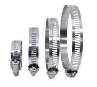3/10 Uds Clips de manguera abrazaderas de tubo 6mm-600mm abrazadera de aro de acero inoxidable manguera 304 tubos automotrices de acero inoxidable Clip herramienta fija(52-76mm - (5pcs))