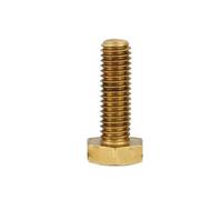 3-10PCS Pernos Hexagonales Externos De Latón M3 M5 M6 Tornillo Hexagonal Rosca Métrica(55mm,M6-3pcs)