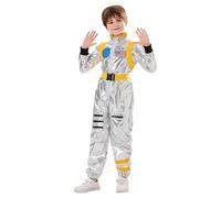 3-12 Años Disfraz Cosplay Infantil Disfraz de Astronauta para Niños Traje Espacial para niño para Halloween Nave Espacial Traje De Vestir Regalo para Fiesta Carnaval