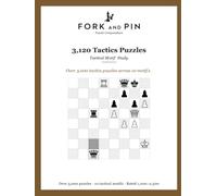 3,120 Tactics Puzzles: Tactical Motif Study (Fork and Pin Puzzle Compendium)