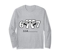 3.14 Feliz día P es irracional, así Que Soy Divertido Profesor de matemáticas Manga Larga