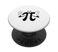 3.14 Feliz día P es irracional, así Que Soy Divertido Profesor de matemáticas PopSockets PopGrip Adhesivo