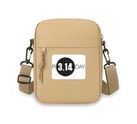 3.14 Pi Day Anniversary Art Deco - Bolso cruzado para teléfono celular, bolso de hombro, mini bolso