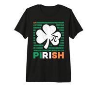 3.14 Pirish Funny St Patricks & Pi Day Matemáticas Geek Irlandés Divertido Camiseta Premium