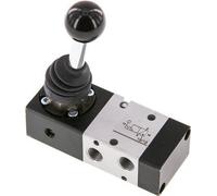 3/2 G1/8'' Detentor de válvula de palanca manual -0,95-10bar/-13,2-140psi