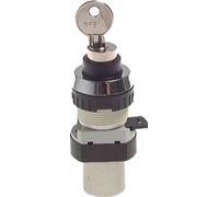 3/2 M5 Key Switch Valve Negro 0-12bar/0-168psi 30.5mm Airtec
