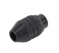 3.2 Mm Multi Chuck Taladro sin Llave Multi Chuck Rápido Herramienta de Conversión Adaptador de Broca Acero de Acero de Carbono Universal para Molinillo Eléctrico con Corta de 17.5 Mm de Larga 23