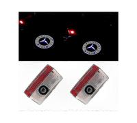 (3) 2 Pack LED Door Projector Lights Compatible with Mercedes Benz GLS GLC GLB GLA A B C E Class Models