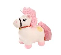 3. 2026 estrella signo de estrella caballo peluche peluche animal valiente símbolo prospera chino Año Nuevo decoración del hogar para todas las edades de vellón caballo estatuilla hogar