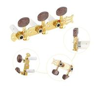 3 + 3 pines de afinación de cuerdas de guitarra abiertas, cabeza de ágata, llaves de afinación de guitarra estigma, piezas de guitarra Clavijas De Afinación De Cuerdas De Guitarra
