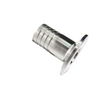 3/4 "1" 1 1/4 "1 1/2" 2 "espiga for manguera sanitaria accesorio de tubería Tri abrazadera virola de acero inoxidable SUS SS 304 1 pieza(OD 38 Ferrule 50.5)
